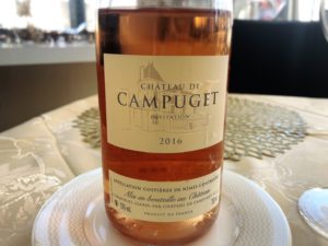シャトー・ド・カンプジェ　インヴィテーション　ロゼ　2016年