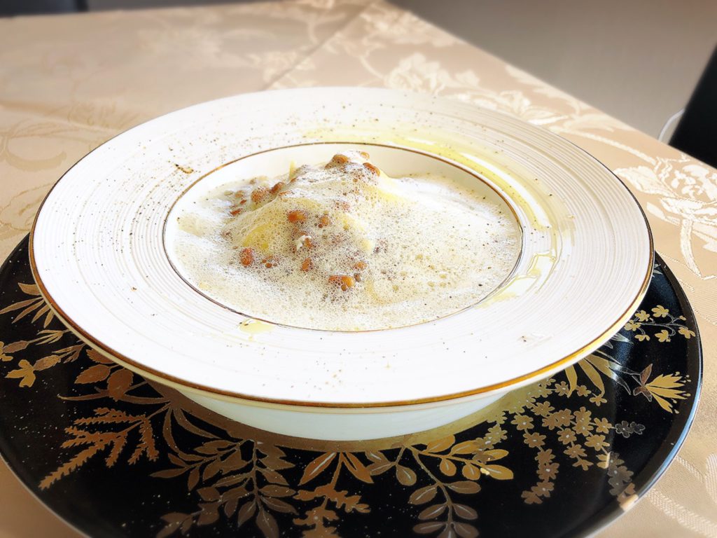ルパリエのメニュー　納豆のペペロンチーノ