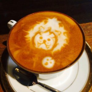 ルパリエ河合シェフののラテアート